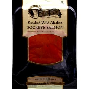 2 oz (57 g) Wild Alaskan Sockeye Salmon Applewood Smoked
