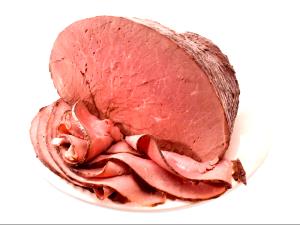 2 Oz Beef, Top Round, No Added Salt