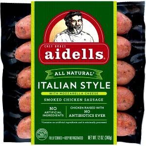 2 Oz Chicken Sausage, Italian Style With Cheese