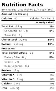 2 Oz Chunk Light Tuna - Touch Of Lemon - İn Water