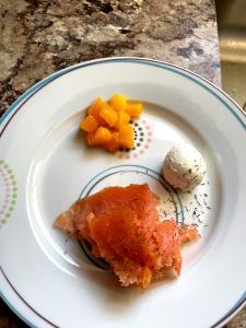 2 Oz Cream Cheese, Salmon