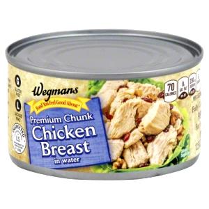 2 oz drained (56 g) Premium Chunk Chicken Breast in Water