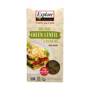 2 oz dry (56 g) Organic Green Lentil Lasagne