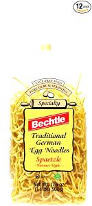 2 oz dry (56 g) Spaetzle