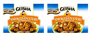 2 Oz Fancy Smoked Oysters