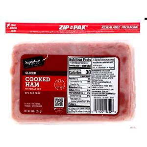 2 Oz Ham, Cooked, Lowfat