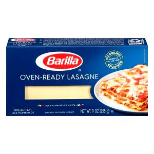 2 Oz Lasagna Pasta, Oven Ready, Baked