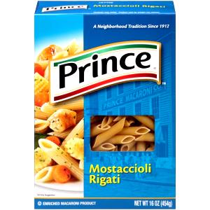 2 Oz Mostaccioli Rigati Pasta, Dry