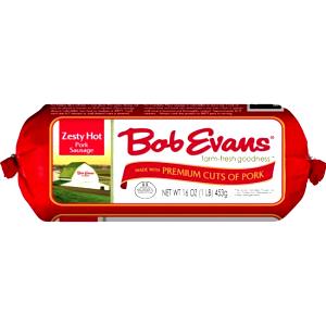 2 oz pan fried (56 g) Zesty Hot Pork Sausage