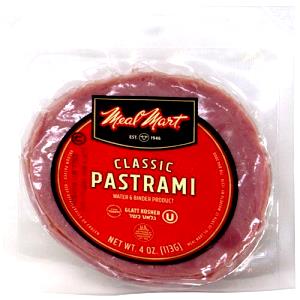 2 Oz Pastrami, Red, Round