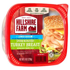 2 Oz Turkey Breast, Premium Lower Sodium, Skin On