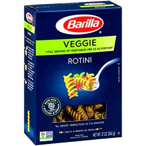 2 Oz Veggie Rotini Spirals Pasta, Dry