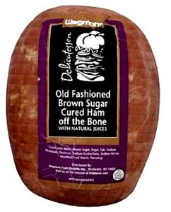 2 Oz Wegmans Brown Sugar Ham Off Bone Deli