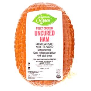 2 Oz Wegmans FYFGA Antibiotic Free Uncured Smoked Ham Deli