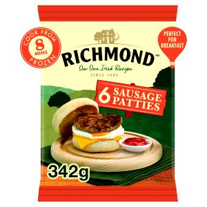 2 pan fried patties (65 g) Traditional Pork Sausage Patties