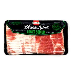 2 pan fried slices (15 g) 40% Lower Sodium Bacon