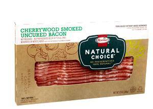 2 pan fried slices (20 g) Natural Choice Cherrywood Smoked Uncured Bacon