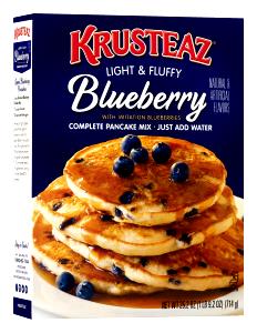 2 pancakes (2 oz) Blueberry Pancakes