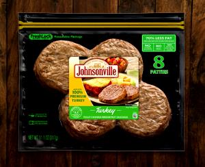 2 patties (68 g) Fully Cooked Breakfast Sausage Turkey (68g)