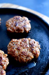 2 patties fried (59 g) Pork Sausage Patties
