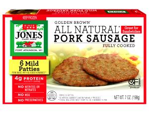2 Patties Pork Sausage Patty