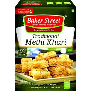 2 peices (30 g) Methi Khari