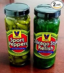 2 peppers Chicago Style Relish