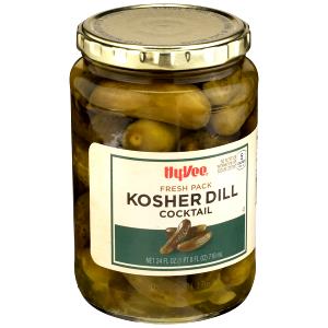 2 pickles (1 oz) Baby Dill Cocktail Pickles