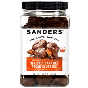 2 pieces (1 oz) Salted Caramel Clusters
