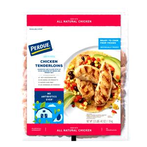 2 pieces (109 g) Frozen Boneless Skinless Chicken Tenderloins