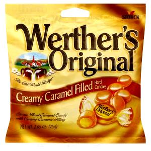 2 pieces (13 g) Creamy Caramel Filled Hard Candies