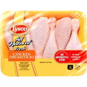 2 pieces (136 g) Chicken Drumsticks