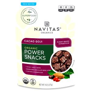 2 pieces (20 g) Cacao Goji Power Snacks