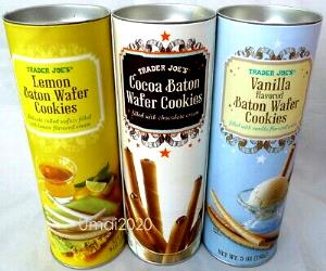 2 pieces (24 g) Lemon Baton Wafer Cookies