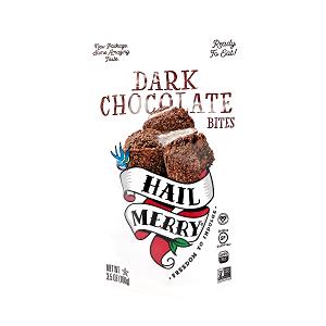 2 pieces (25 g) Dark Chocolate Macaroon Merry Bites
