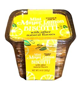 2 pieces (27 g) Mini Meyer Lemon Flavored Biscotti