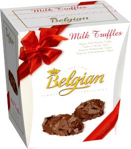 2 pieces (28 g) Belgian Milk Chocolate Truffles