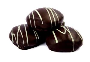 2 pieces (2.8 g) Cinnamon Dark Chocolate Dipped Mints