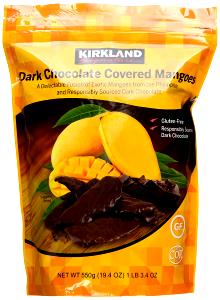 2 pieces (28 g) Dark Chocolate Covered Mangos