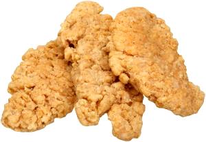 2 pieces (3 oz) Crispy Chicken Breast Strips