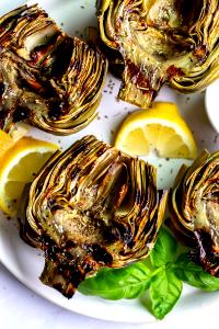 2 pieces (30 g) Grilled Artichokes