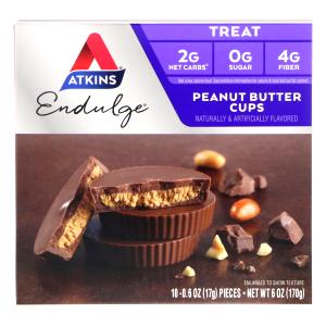 2 pieces (34 g) Endulge Peanut Butter Cups