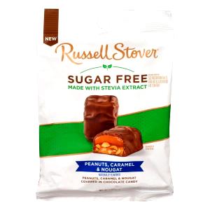 2 pieces (34 g) Sugar Free Peanuts, Caramel & Nougat