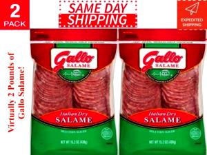 2 pieces (36 g) Italian Dry Salame Panino