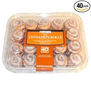 2 pieces (37 g) Gourmet Mini Cinnamon Rolls