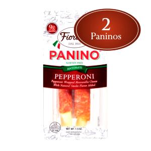 2 pieces (42.5 g) Prosciutto Wrapped Mozzarella Cheese (2)