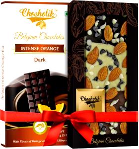 2 pieces (50 g) Orange Almond Chocolate