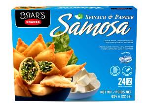 2 pieces (53 g) Spinach Paneer Samosa