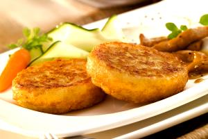 2 pieces (60 g) Potato Fritters