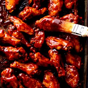 2 pieces (71 g) Bone Out Wings - Spicy BBQ Wings
